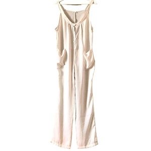 Romper/Jumpsuit, Onesie, Translucent, Gauzy Coveralls